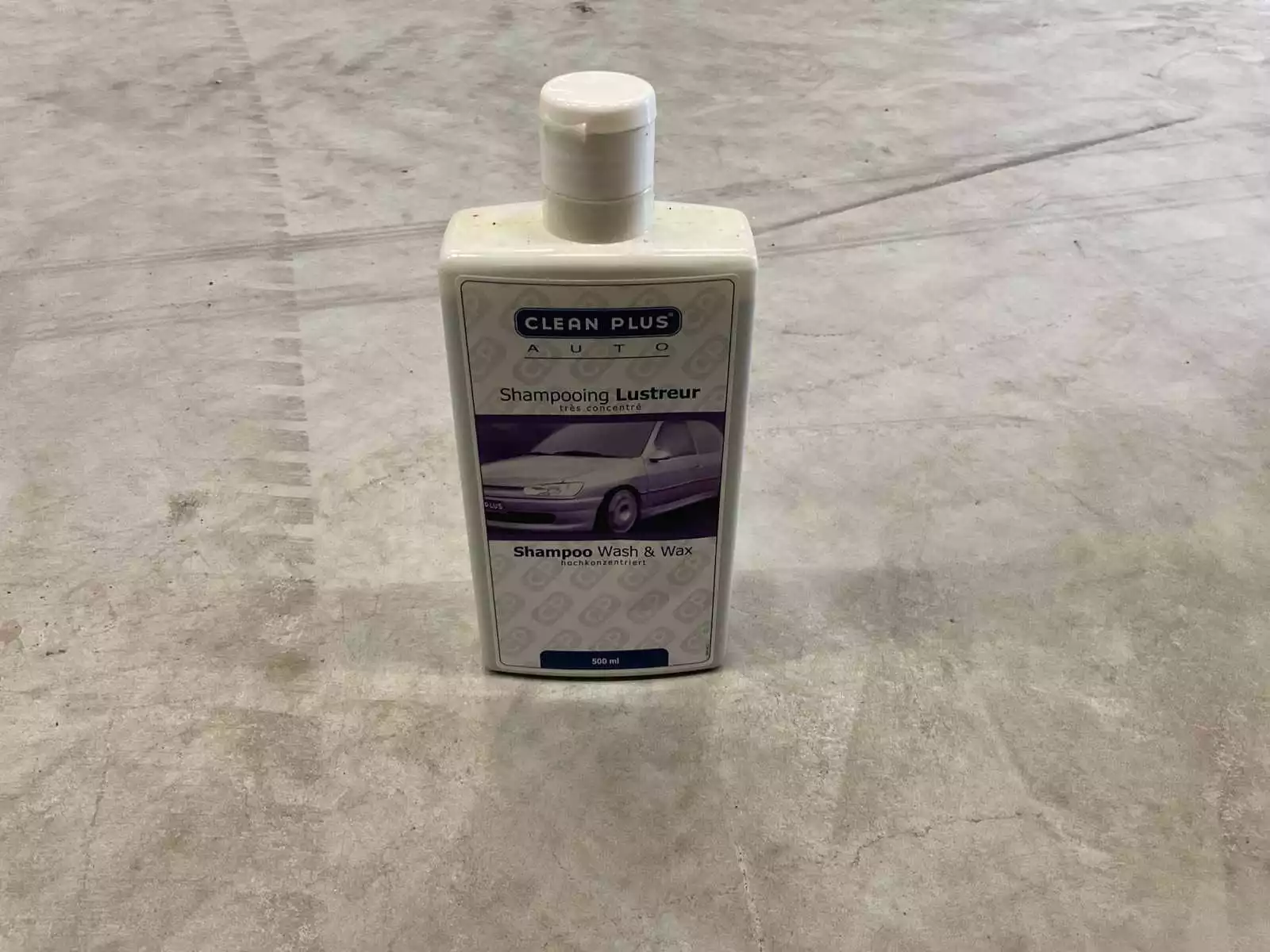 Partij Clean plus Shampooing lusteur 500ml (36 flessen)