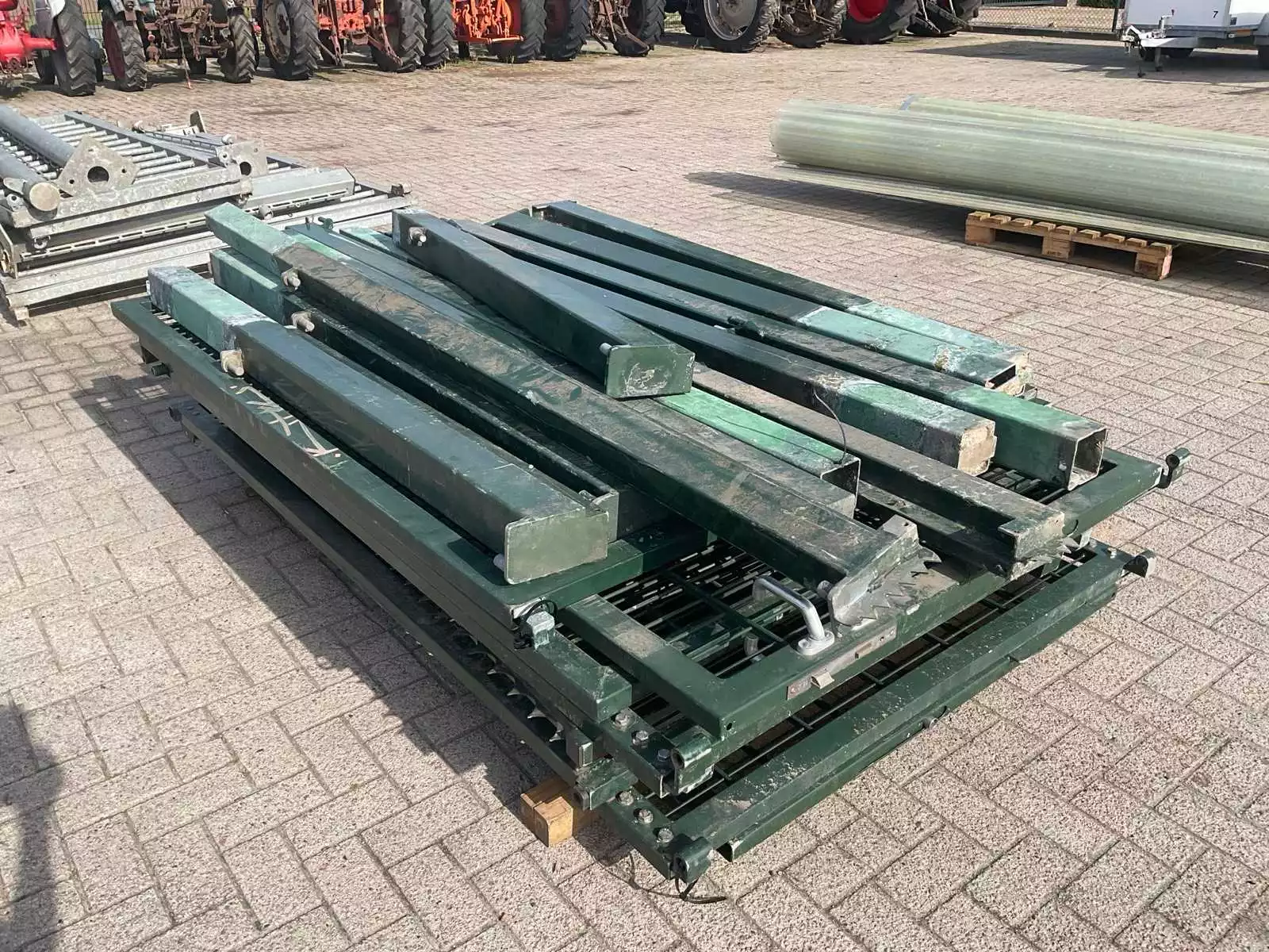 Tuinhek, 22 meter lang, 140 cm hoog (11 panelen)