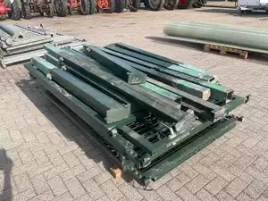 Tuinhek, 22 meter lang, 140 cm hoog (11 panelen)