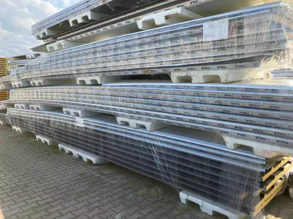 Grote partij sandwichpanelen TR3 60/90 EKO in diverse lengtes