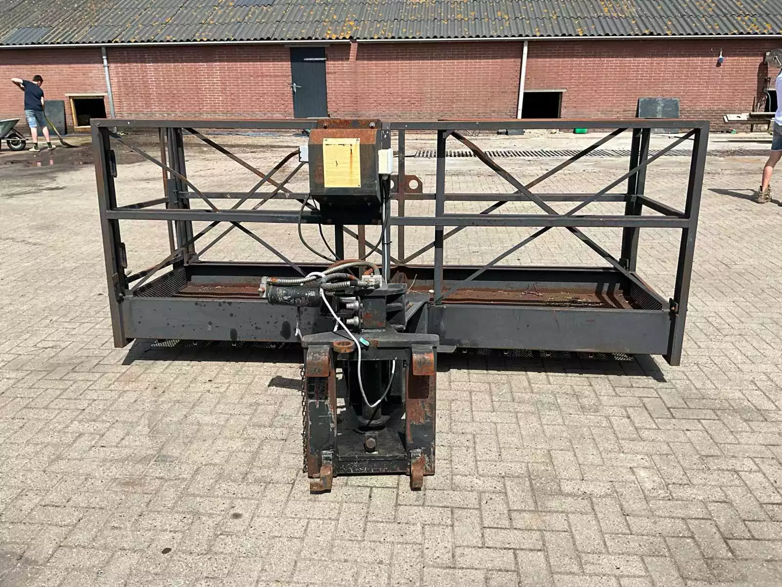 Tremme uitschuifbare manbak voor verreiker, 5 m – 265 kg hijsvermogen