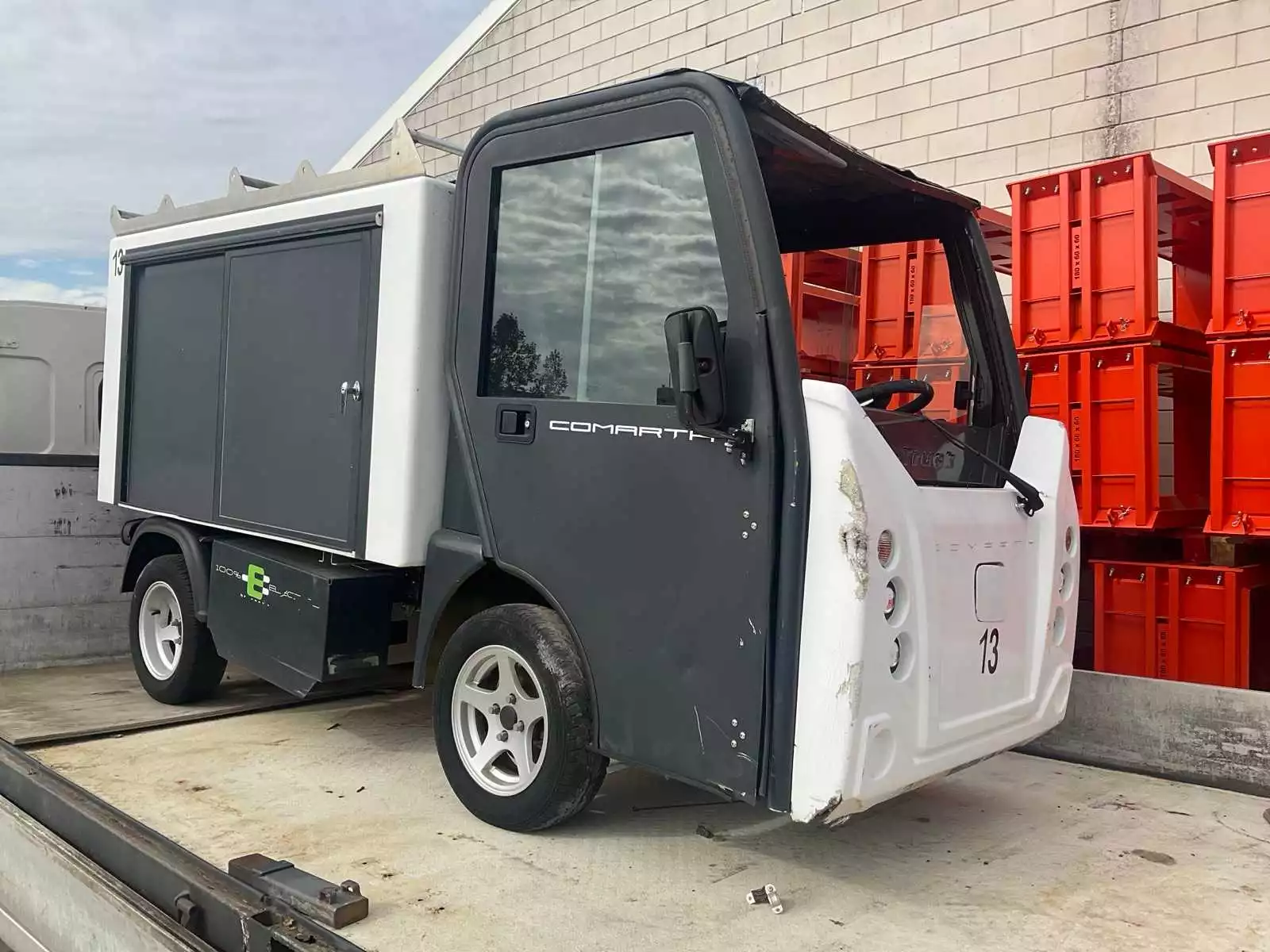 Comarth Toy-truck elektrische bedrijfswagen met lithium accu’s