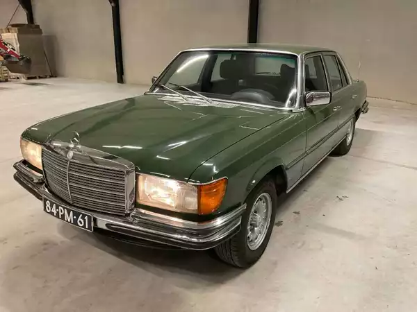 Mercedes-Benz 280 S S-klasse 1977 groen, automaat, LPG
