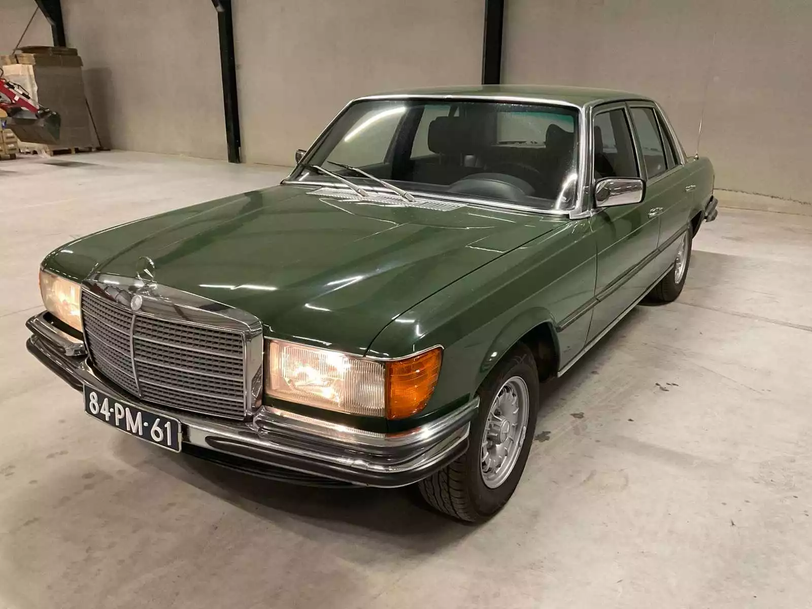 Mercedes-Benz 280 S S-klasse 1977 groen, automaat, LPG