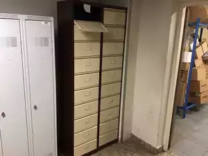 2 lockerkasten voor schoenen, 198 x 41 x 34,5 cm