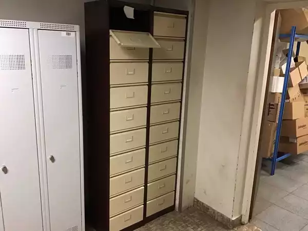 2 lockerkasten voor schoenen, 198 x 41 x 34,5 cm