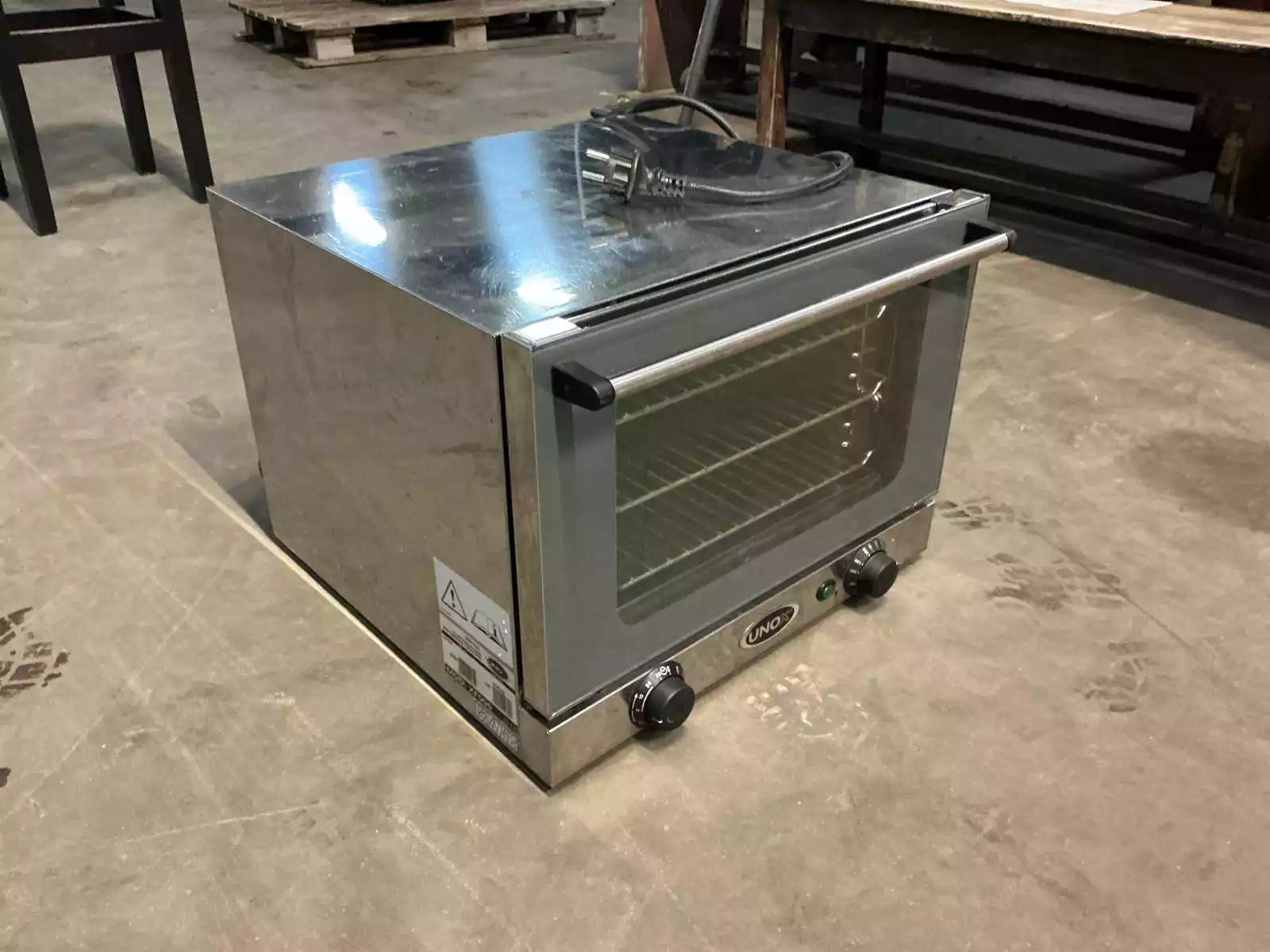 Unox XF006 elektrische oven 230V, compact model