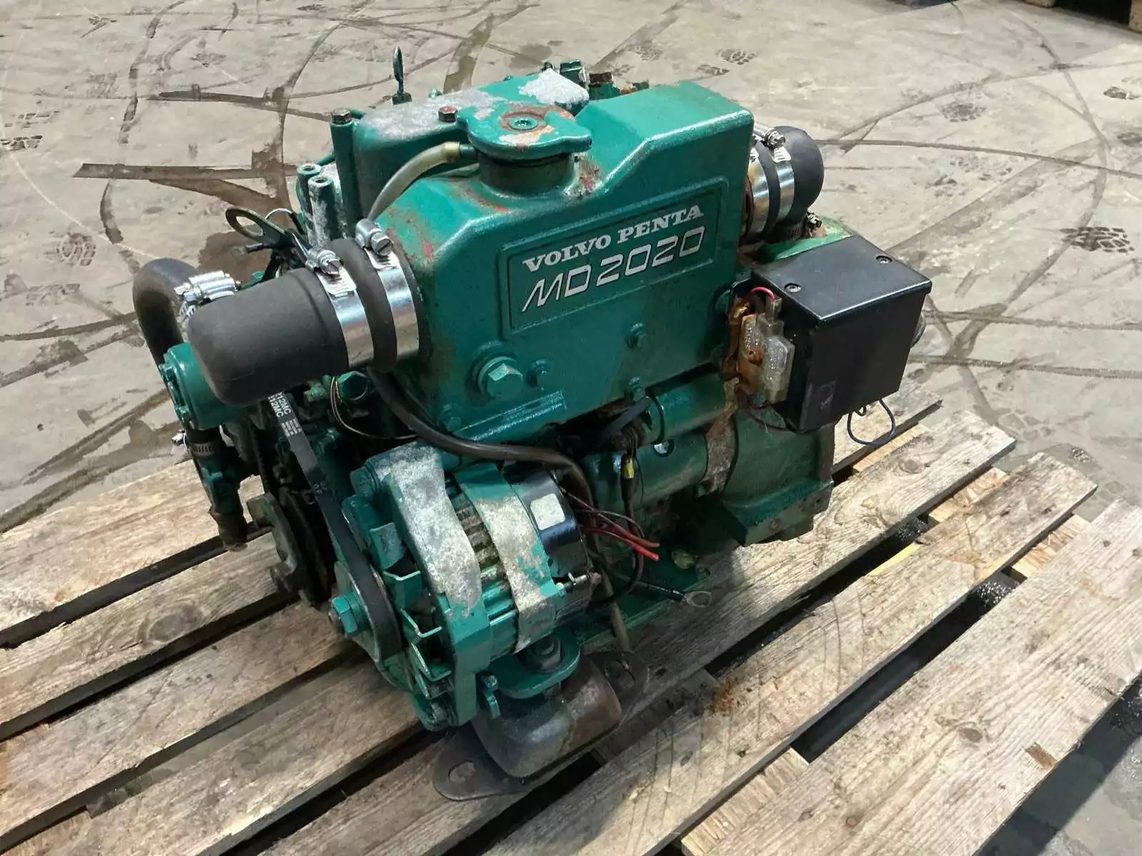 Volvo Penta MD2020 3-cilinder dieselmotor, 13,8 kW