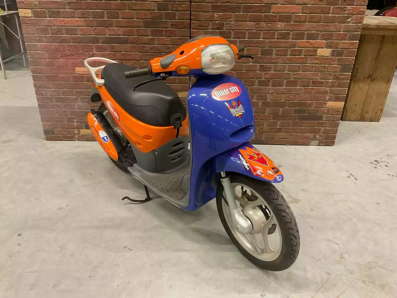 Cagiva Biker City DGM scooter, 45 km/u, 492 km