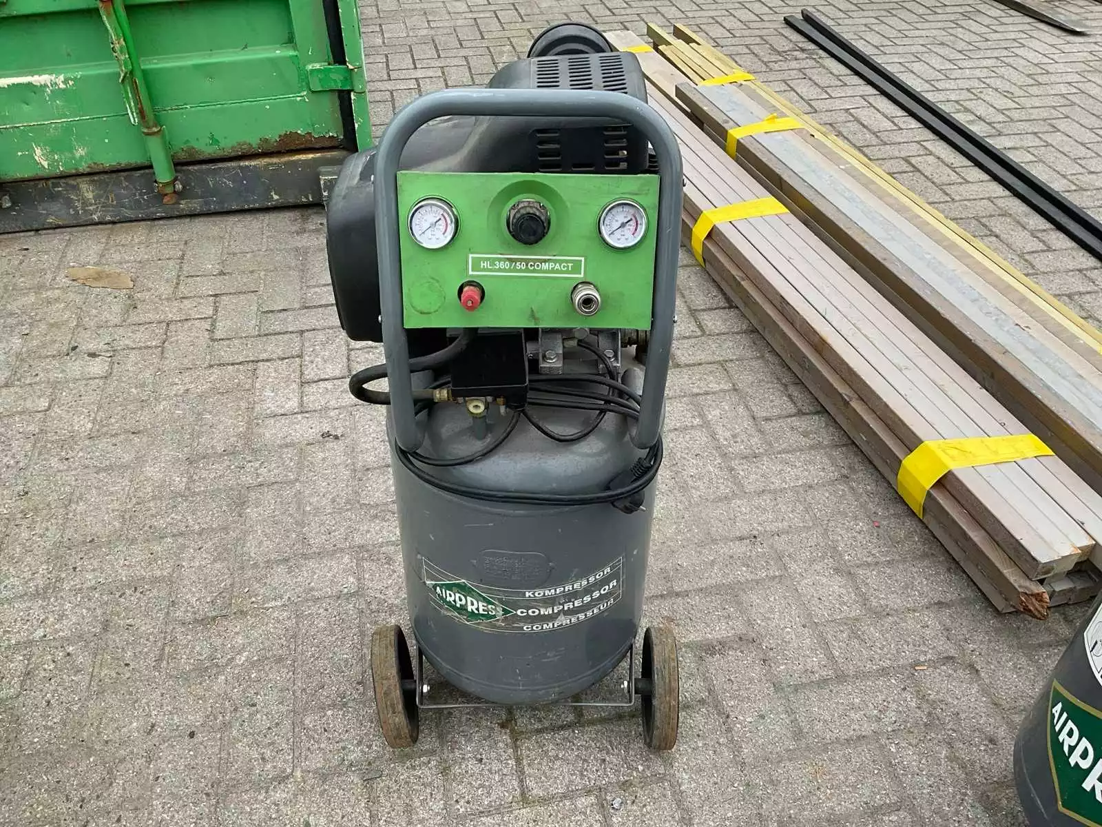 Airpress C-50 mobiele compressor 12 bar (2007)