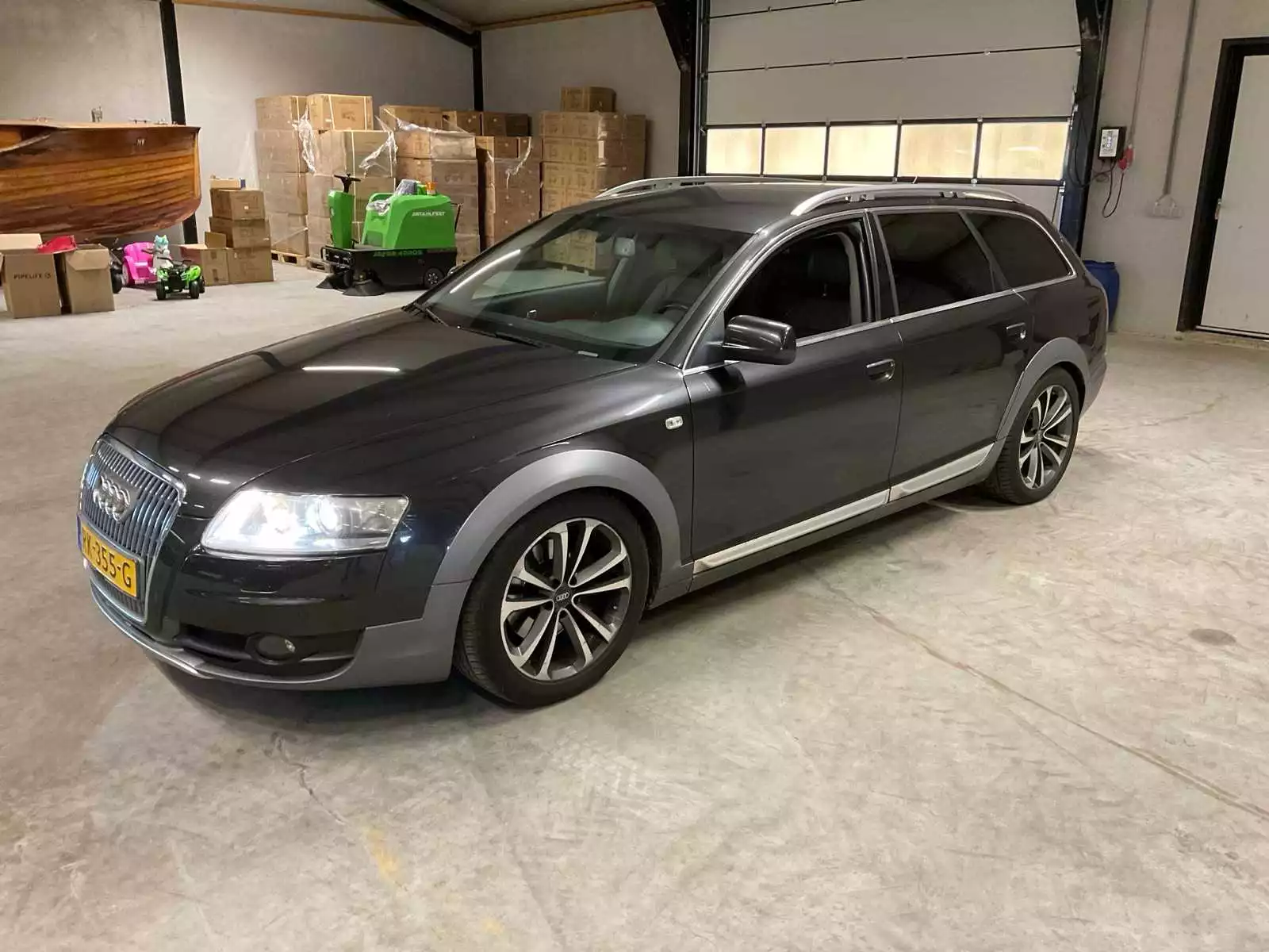Audi A6 Allroad Quattro 2.7 TDI Pro Line 2008, automaat, grijs