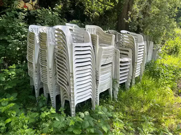 Partij van 500 terrasstoelen voor horeca en evenementen