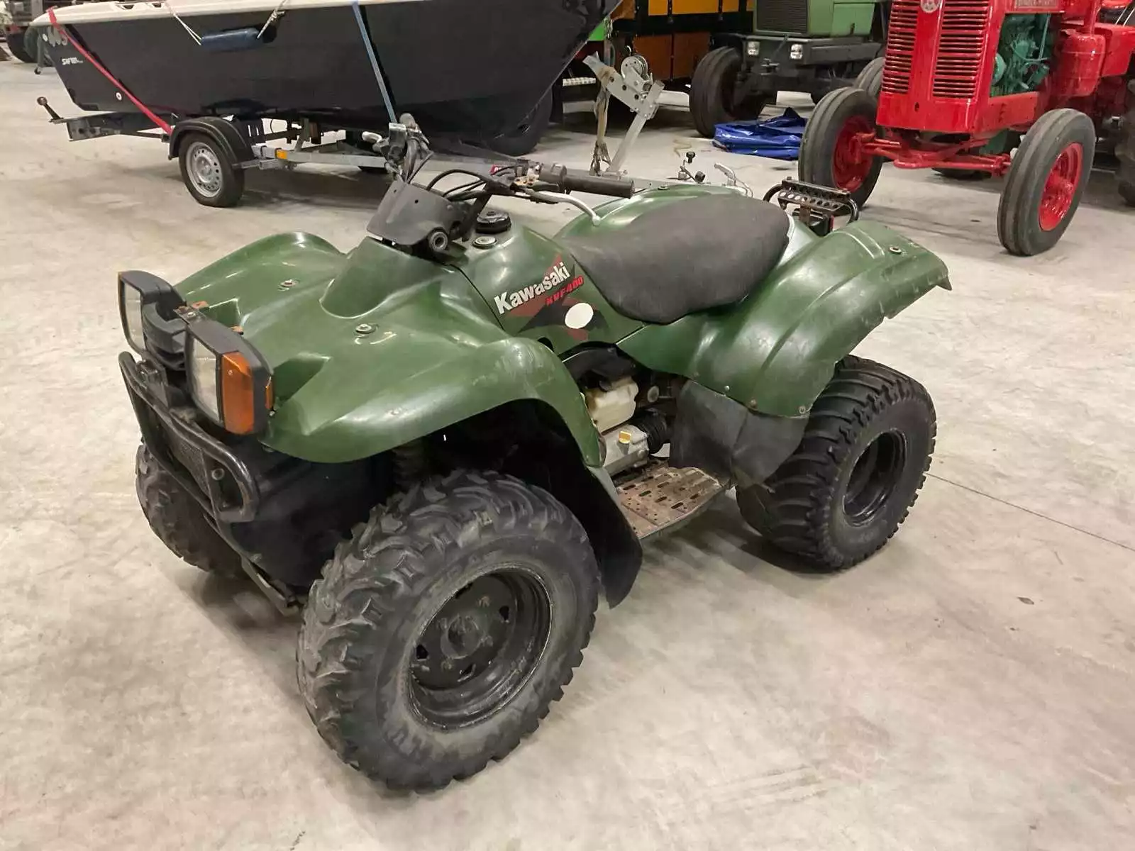 Kawasaki KVF 400 quad – robuuste 498 kg werk- en recreatiequad