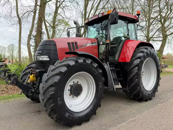 Case IH CVX 1155 (2004) 4WD landbouwtractor – 160 pk, fronthef & frontaftakas