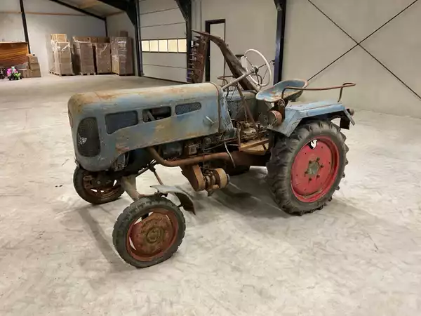 Lanz Bulldog D1306 oldtimer tractor uit 1958 met aftakas en hefinrichting