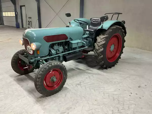 Eicher EM300d oldtimer tractor 1963, 3-cilinder diesel
