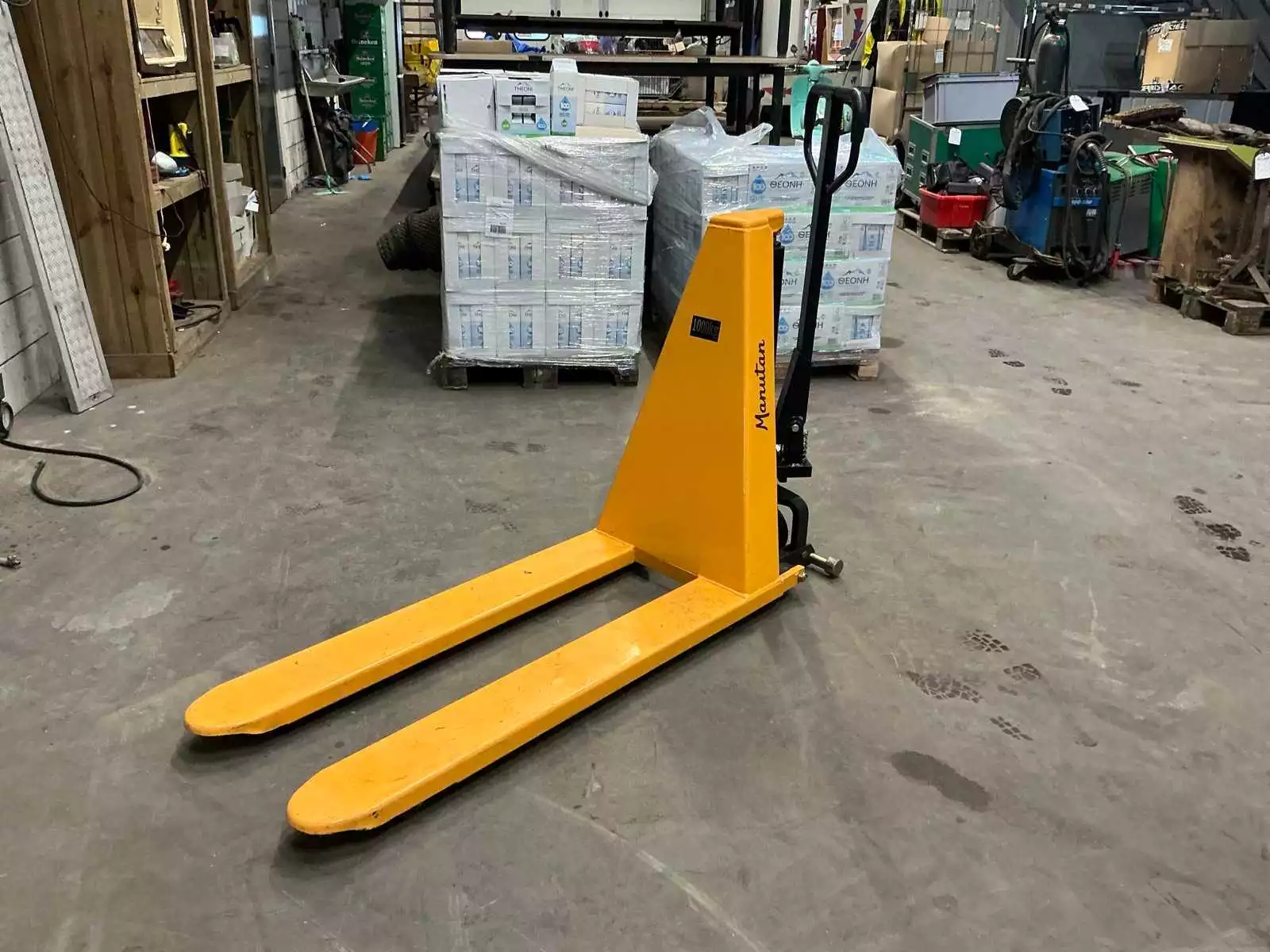 Manutan hand hydraulische palletwagen 1000 kg, hefhoogte 820 mm