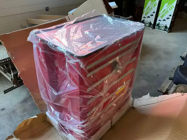 Ongebruikte Granit gereedschapswagen met 6 laden