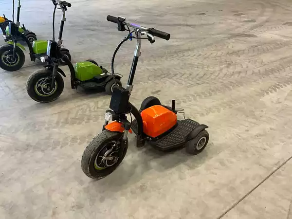Briski elektrische step/driewieler 48V