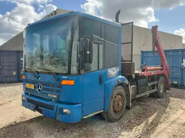Mercedes-Benz 1828L/39EC container vrachtwagen (2003) – 9.965 kg laadvermogen