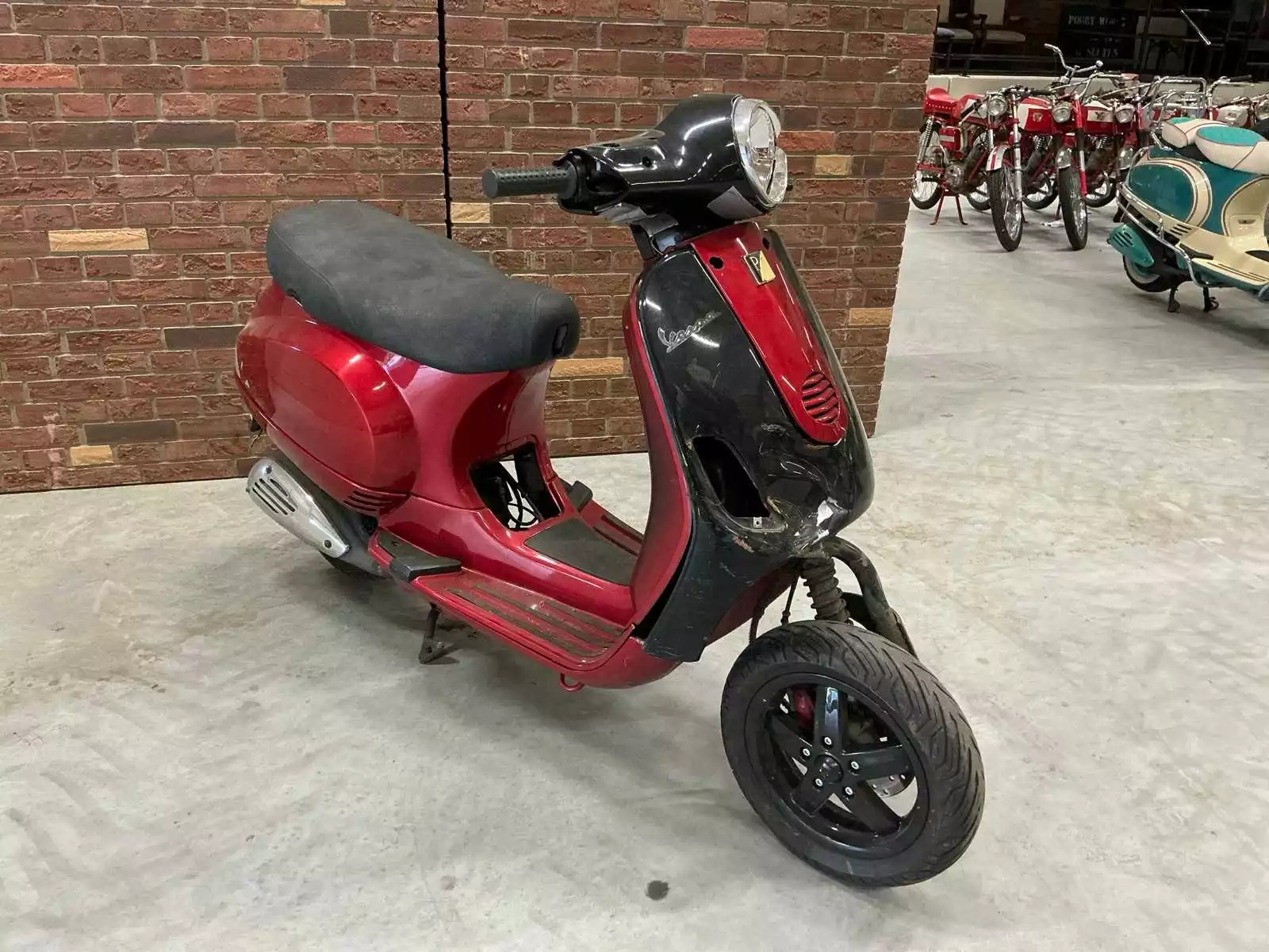 Vespa LX 2T snorscooter benzine, 2005, 7.037 km