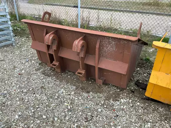 Voorzetbak ca. 2030x1400x950 mm, systeem 2000 snelwissel, 650 kg