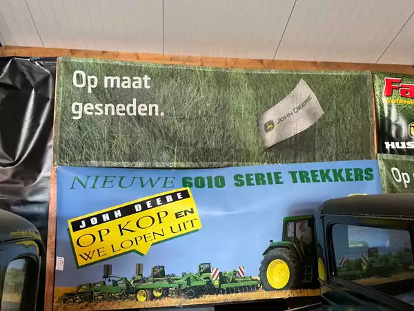 Set van 3 originele John Deere banners, 3000 x 800 mm