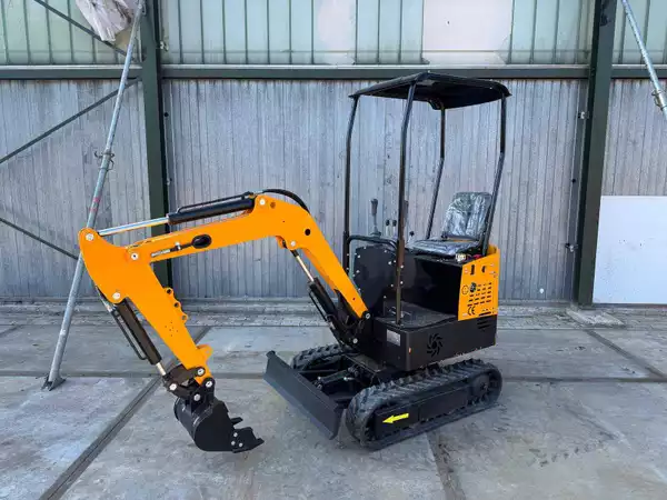 JPC HT12 minigraafmachine 2025, 1.100 kg met extra hydrauliek