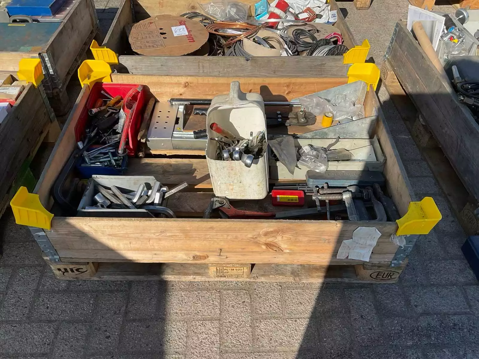 Partij handgereedschap
