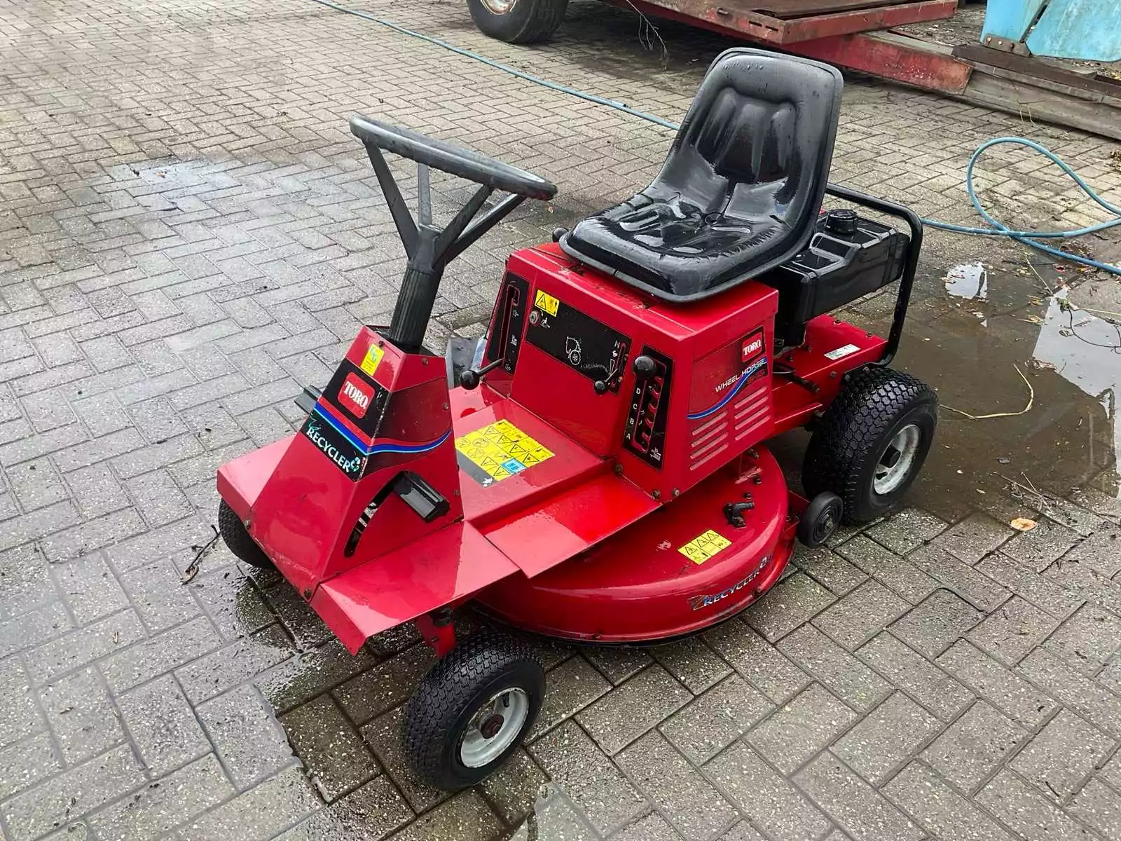 Toro Wheel Horse 12-32 benzine zitgrasmaaier, 75 cm werkbreedte