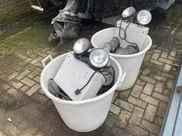 Partij noodverlichting (10 stuks) 2x 50W