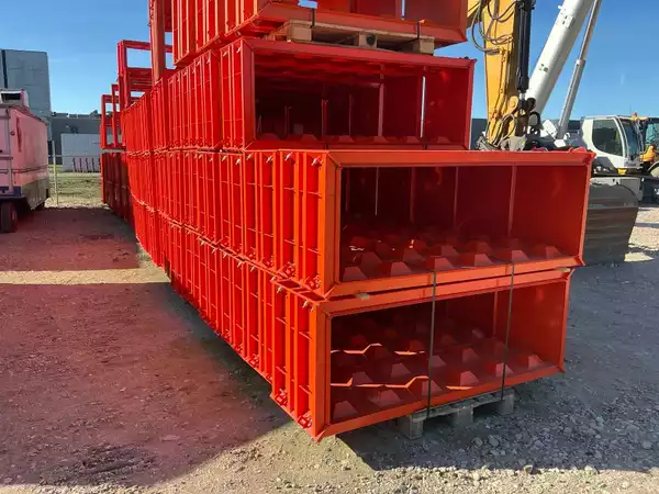 Legoblok betonmal (2x)