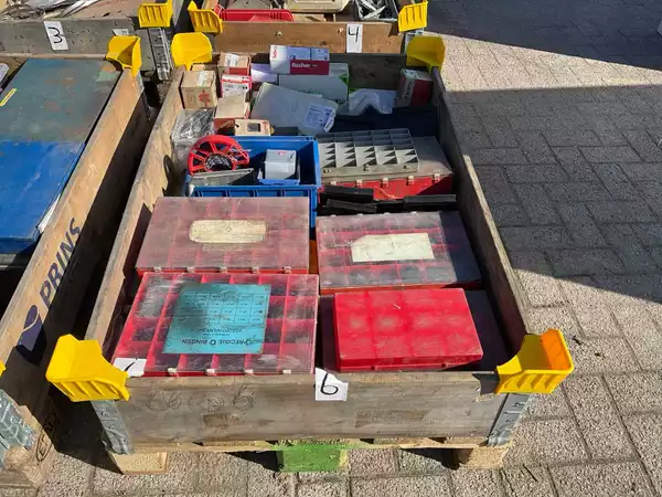 Partij bouten, ringen en plugbouten
